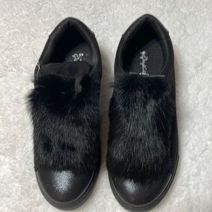 NWOT Qupid Girls Black Shoes.